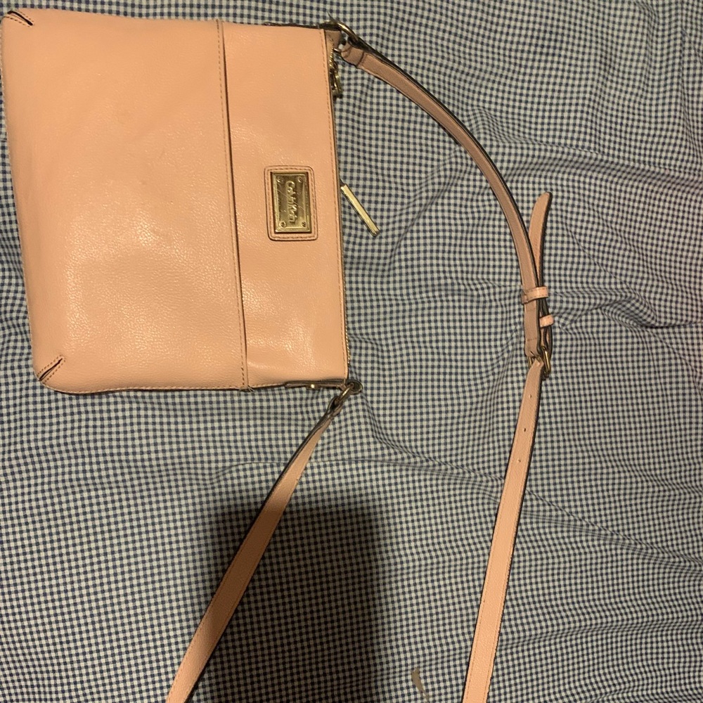 Light pink Calvin Klein purse